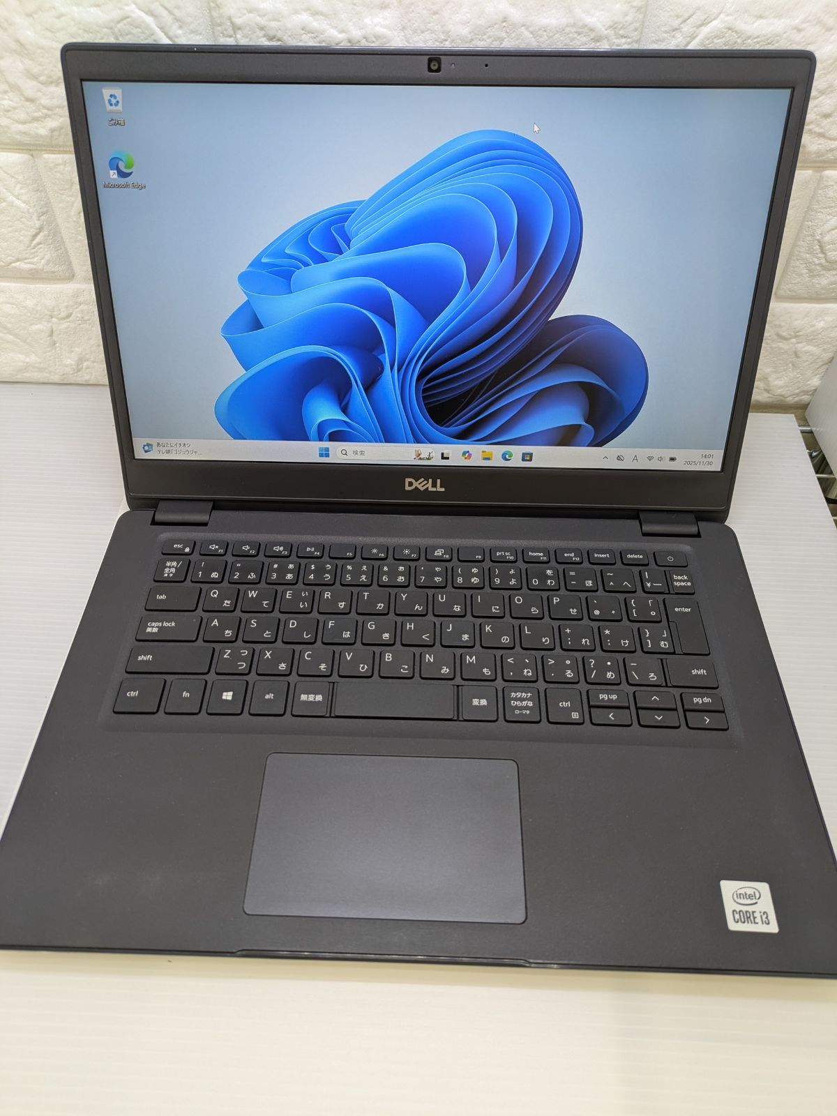 SSD使用時間少 DELL Latitude 3410 i 3 10110 U NVMe 256 GB 4 Win 11 14インチ バッテリー良 BT カメラ ノートパソコン ノートPC