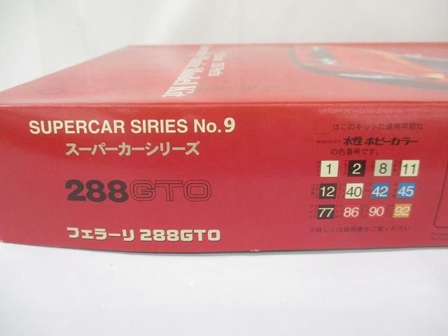 未組立 プラモデル フジミ 1 16 フェラーリ288 GTO