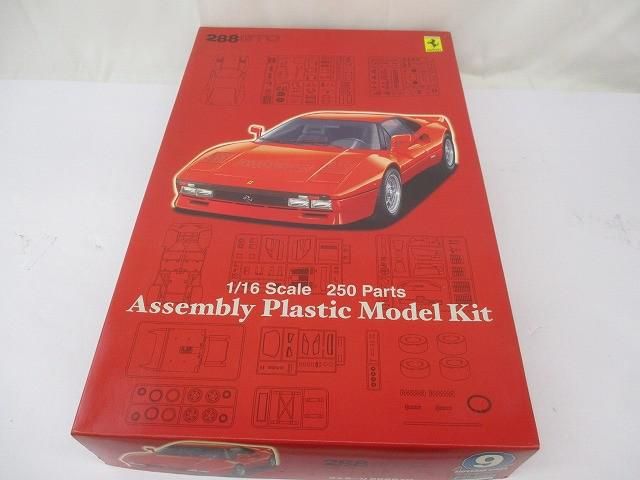 未組立 プラモデル フジミ 1 16 フェラーリ288 GTO