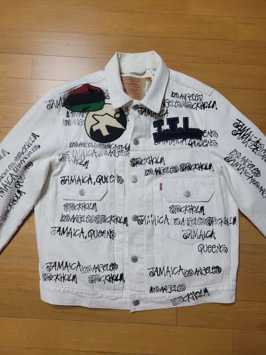 STUSSY x OUR LEGACY DENIM TEARS TTL デニム ジャケット 白
