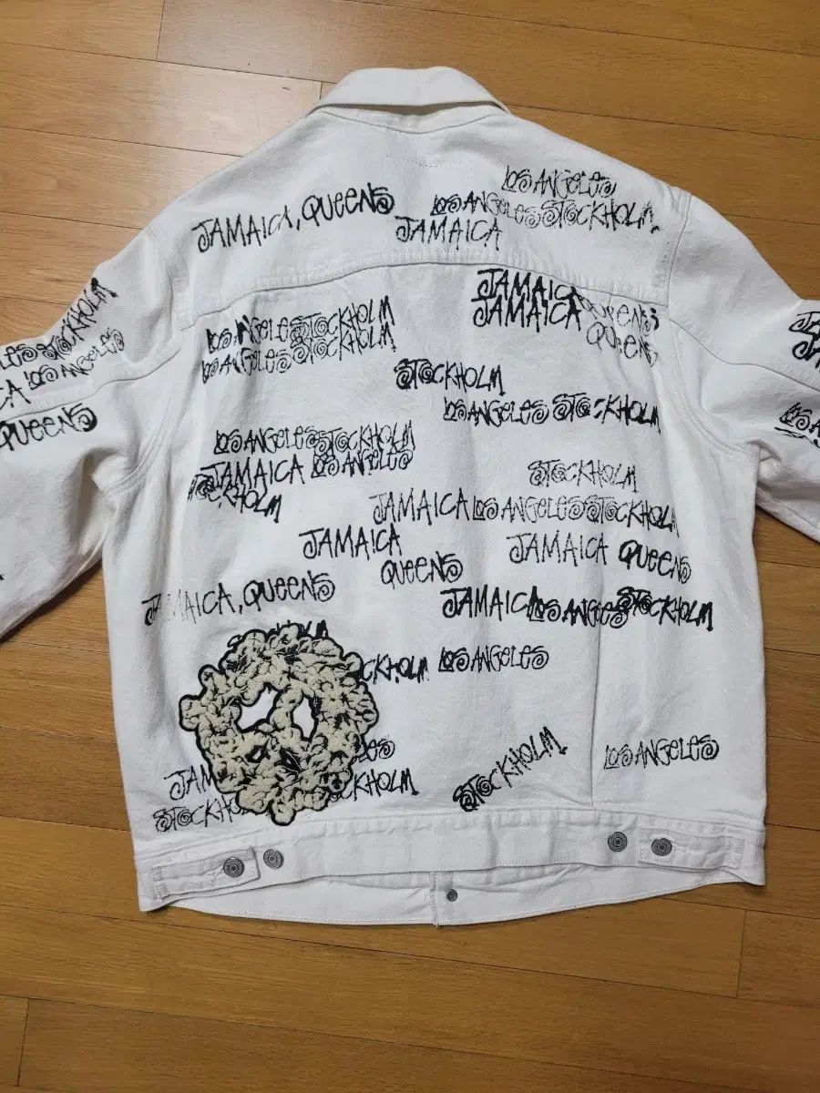 STUSSY x OUR LEGACY DENIM TEARS TTL デニム ジャケット 白