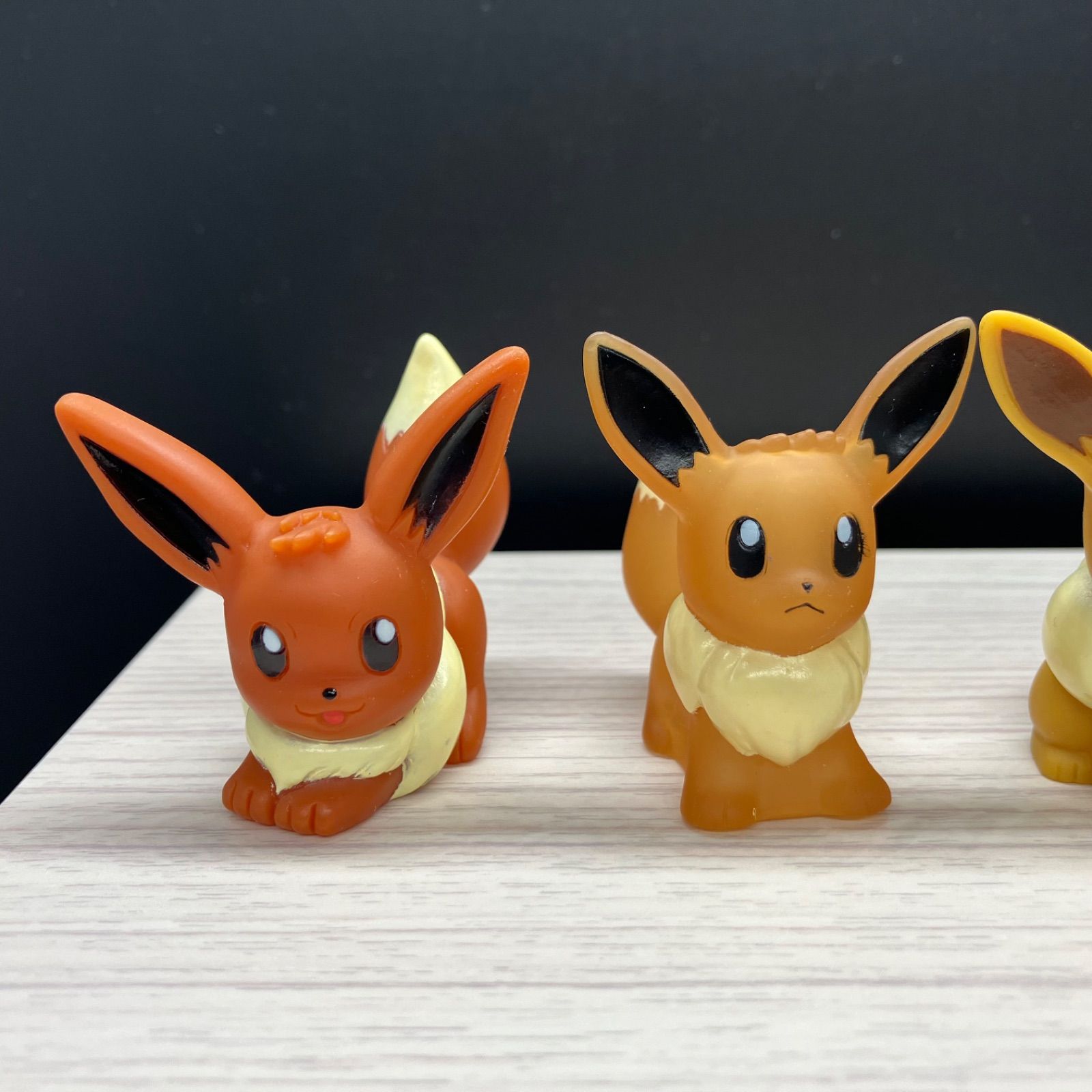 ポケモン 指人形 イーブイ まとめ売り 4種類セット クリア スイレン