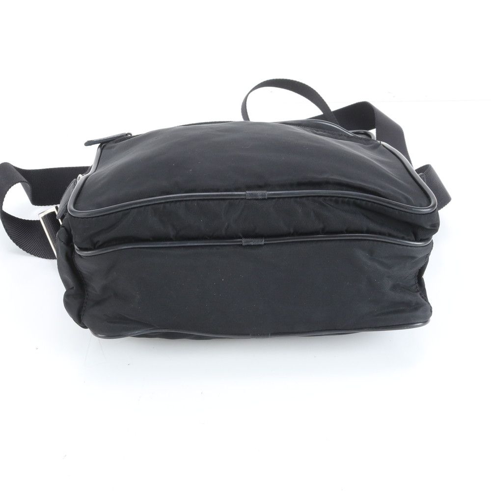 美品 プラダ テスート ナイロン レザー ショルダーバッグ 斜め掛け