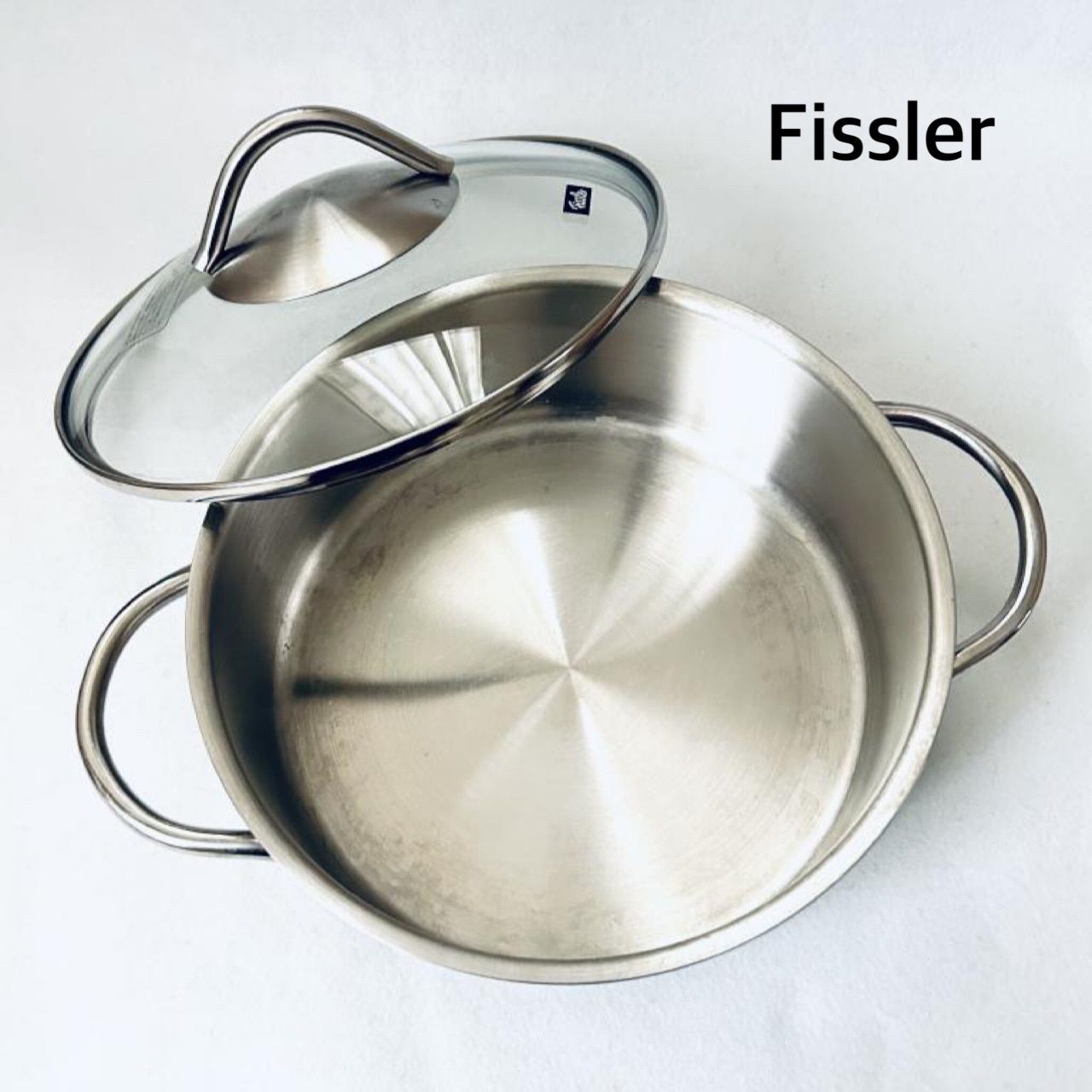 ☆ Fissler フィスラー 両手鍋 20cm シルバー 送料込み 6460773 - メルカリ