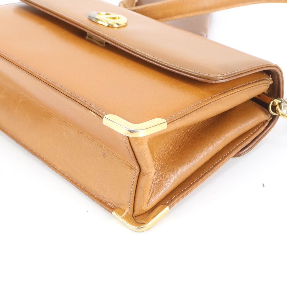 極美品 ヴィンテージ クリスチャンディオール クラッチ レザー 2WAY