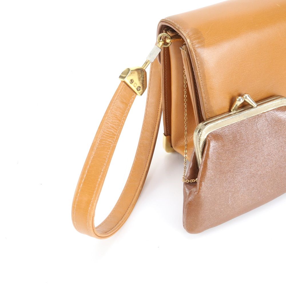 極美品 ヴィンテージ クリスチャンディオール クラッチ レザー 2WAY