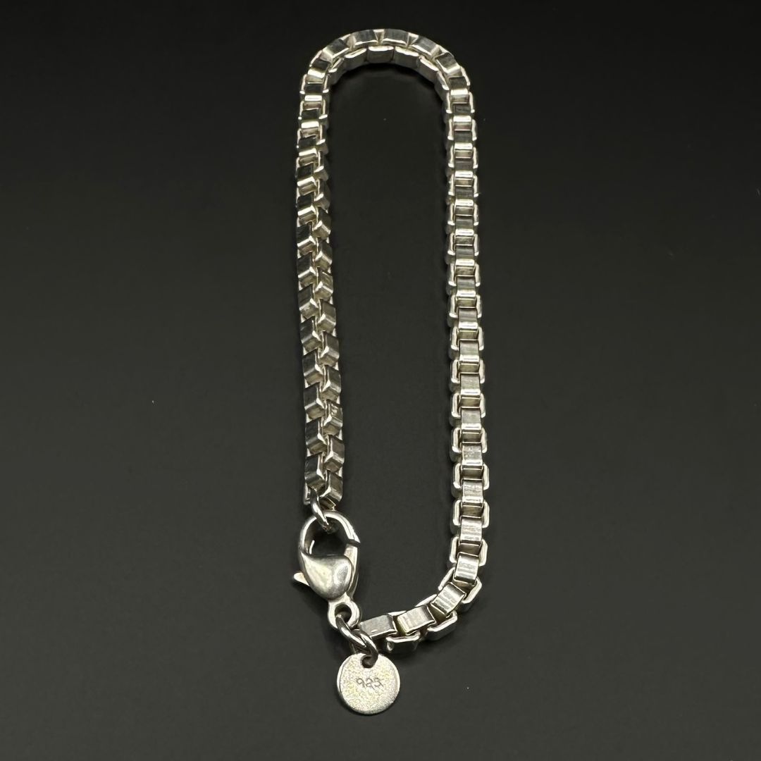 【美品】Tiffany & Co ベネチアン ブレスレット SV925 美品】Tiffany & Co ベネチアン ブレスレット SV925 - メルカリ