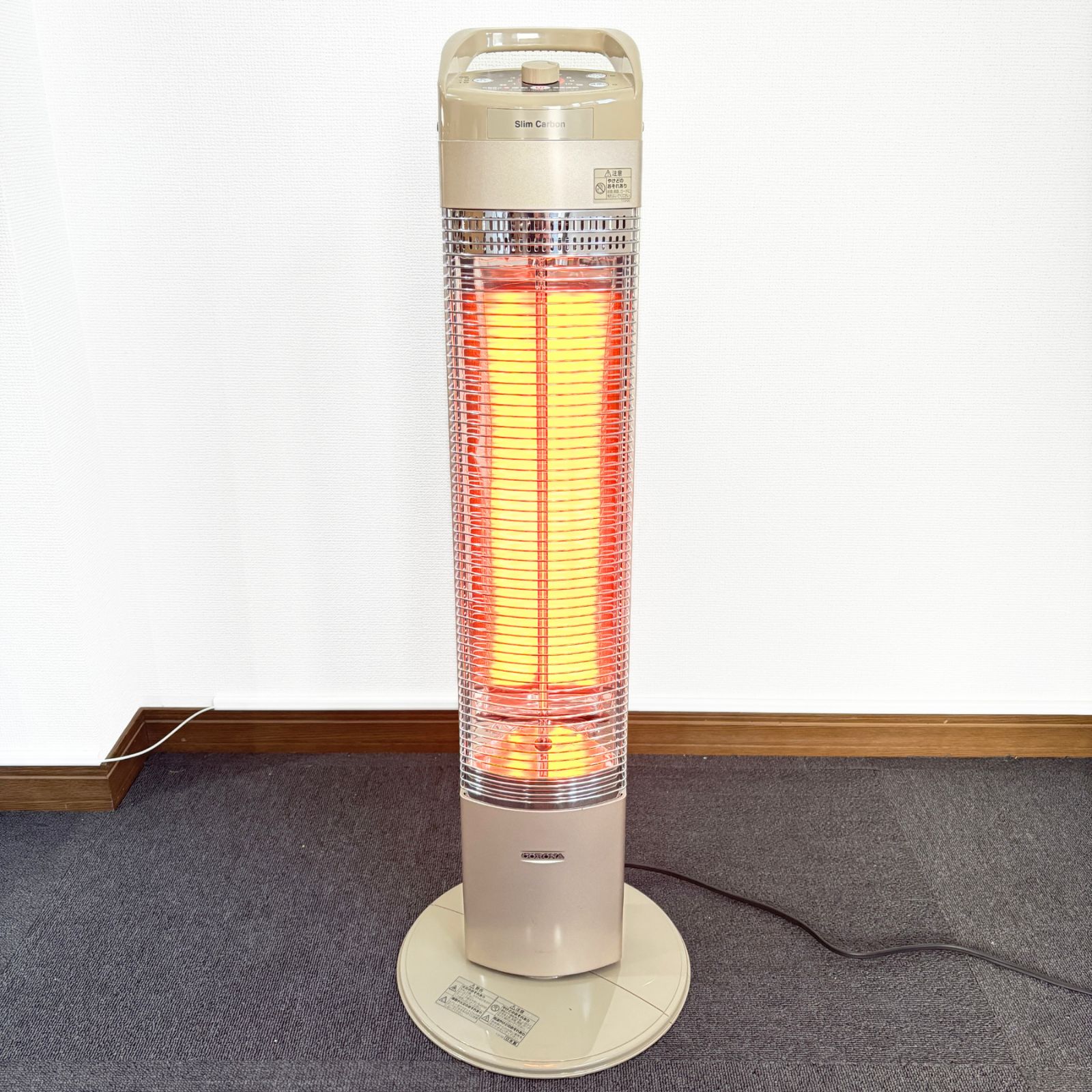 高年式】CORONA スリムカーボン 遠赤外線カーボンヒーター DH-C922