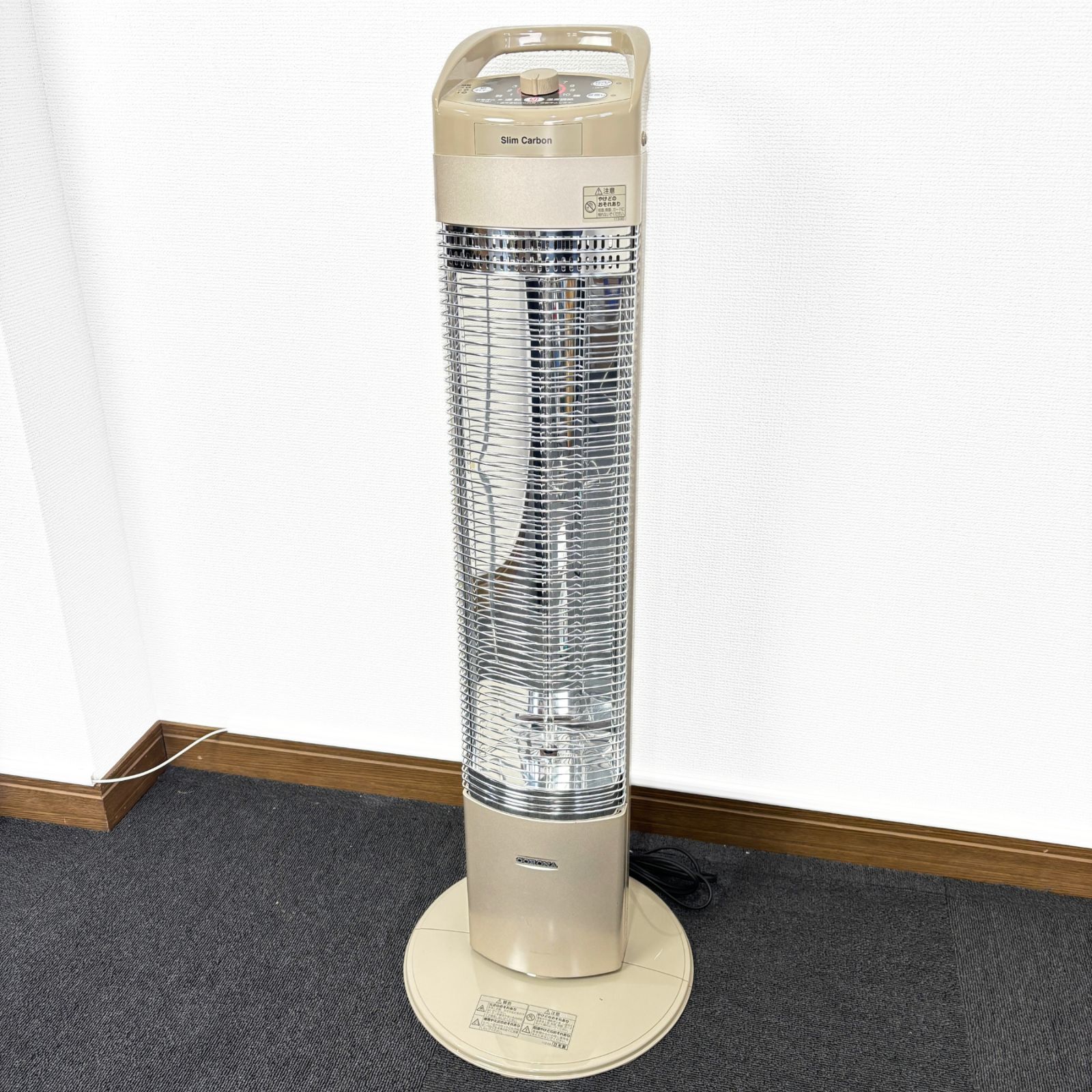 高年式】CORONA スリムカーボン 遠赤外線カーボンヒーター DH-C922