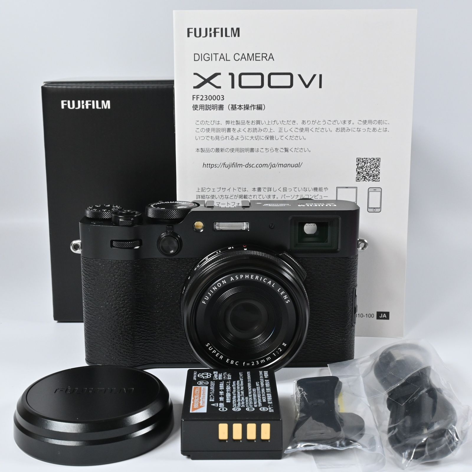 FUJIFILM X100VI ブラック 1400ショット 付属品多数 レンタル - FUJIFILM(富士フイルム)FUJIFILM X100VI [ブラック