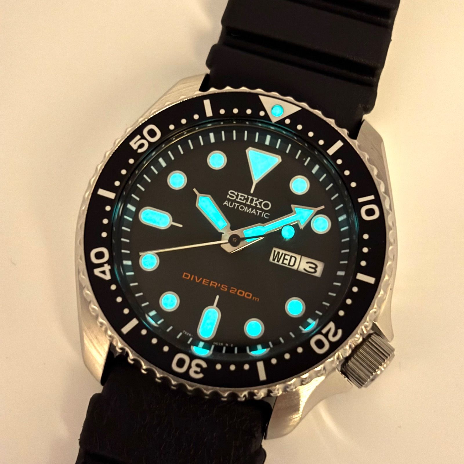 SEIKO セイコー ブラックボーイ SKX007K 自動巻き メンズ腕時計 