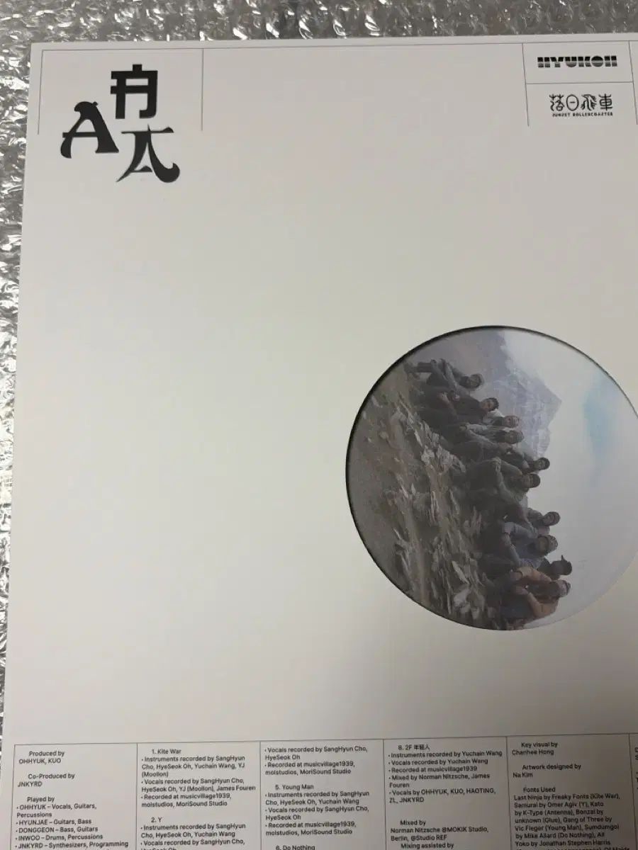 ヒョクオウ Sunset Rollercoaster 記録 LP