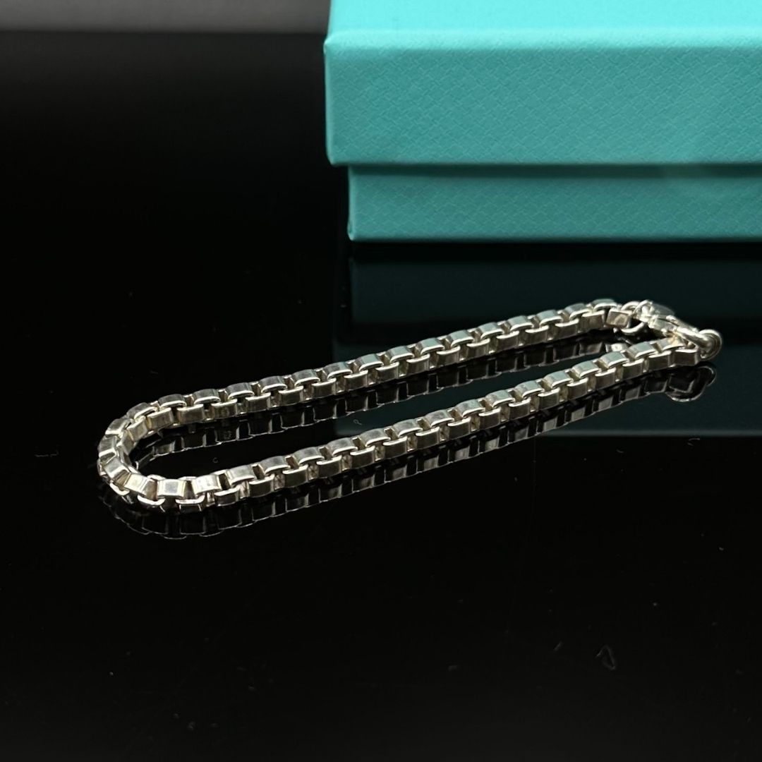 美品】Tiffany & Co ベネチアン ブレスレット SV925 - メルカリ