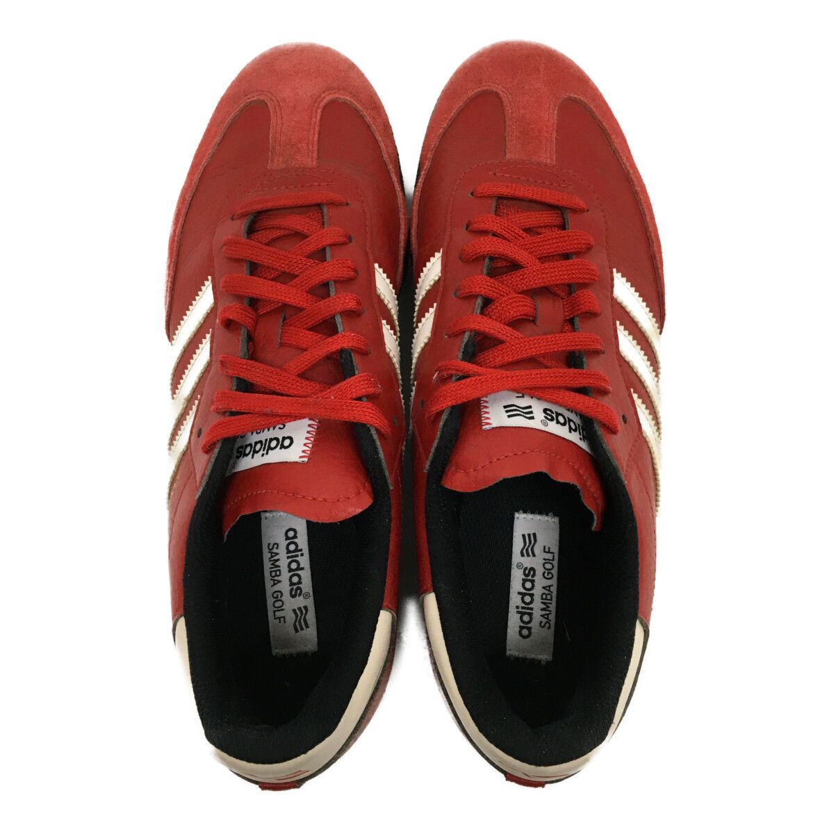 アディダスゴルフ adidas GOLF ゴルフシューズ 25.5cm レッド 赤