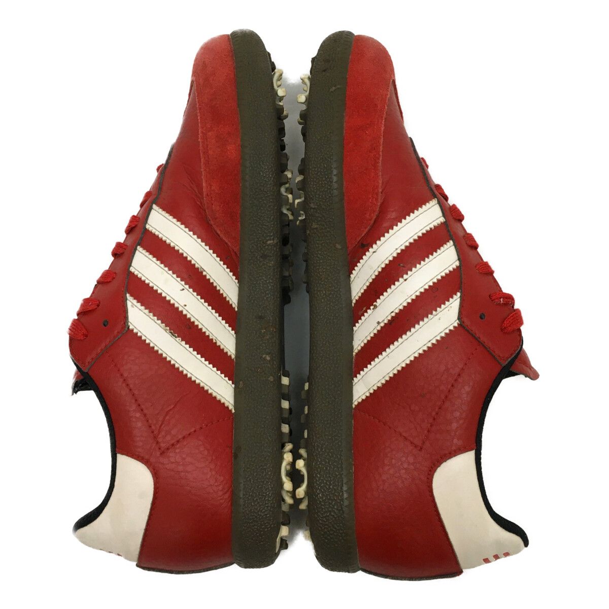 adidas Samba ゴルフシューズ 25.5 新品 アディダスゴルフ adidas GOLF ゴルフシューズ 25.5cm レッド 赤