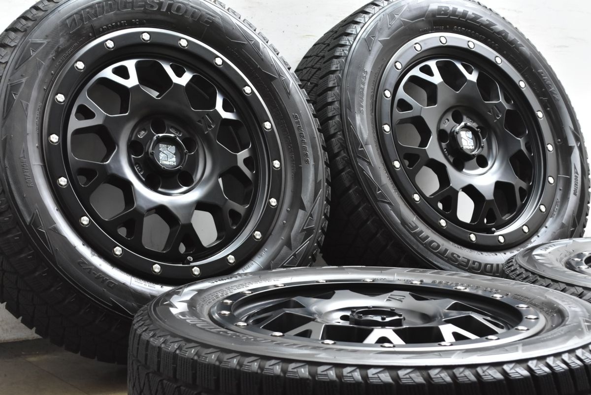 ホイール MLJ XTREME J 17 in 7 35 PCD 110 ブリヂストン ブリザックDM V 2 225 60 R ジープ コンパス レネゲード KLチェロキー