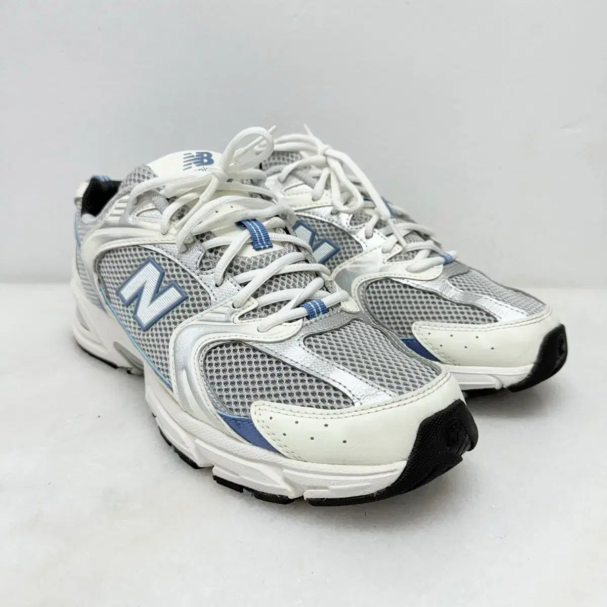 285 ニュー ンス スニーカー 530 シルバーブルー ランニングシューズ