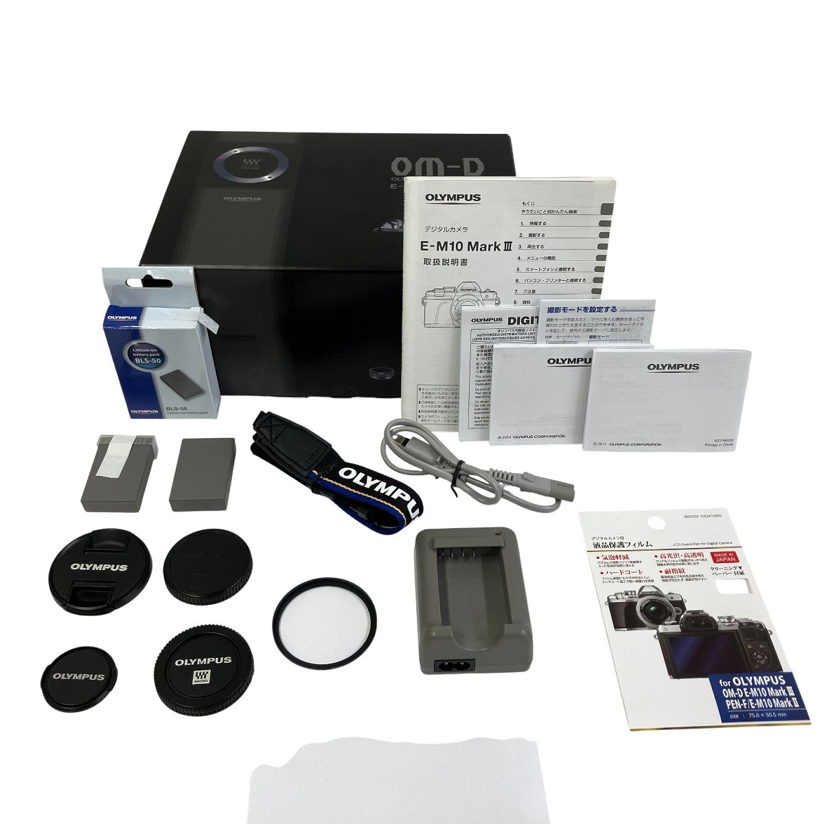 OLYMPUS オリンパス OM-D E-M 10 Mark III EZレンズキット ミラーレス一眼 カメラ 良好