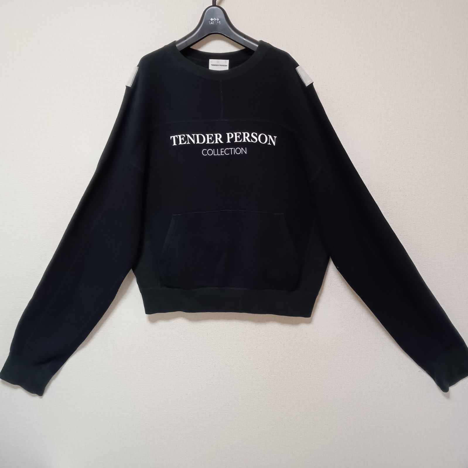 TENDER PERSONテンダーパーソンスウェットトレーナーBADBOYSブラックL 