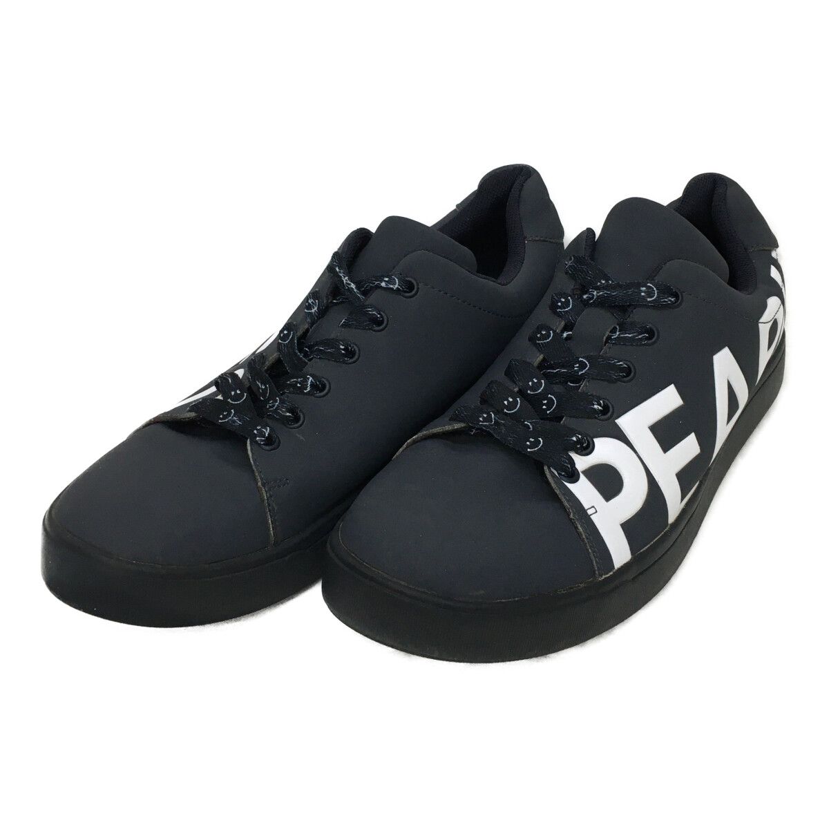 中古 パーリーゲイツ PEARLY GATES ゴルフシューズ 25.5cm ネイビー