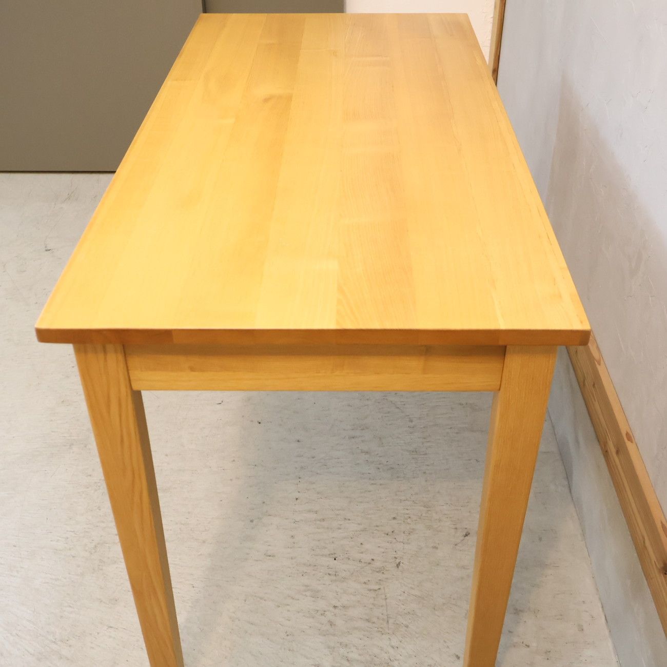 無印良品 MUJI タモ材 パーソナルデスク&ワゴン シンプル 引出し付