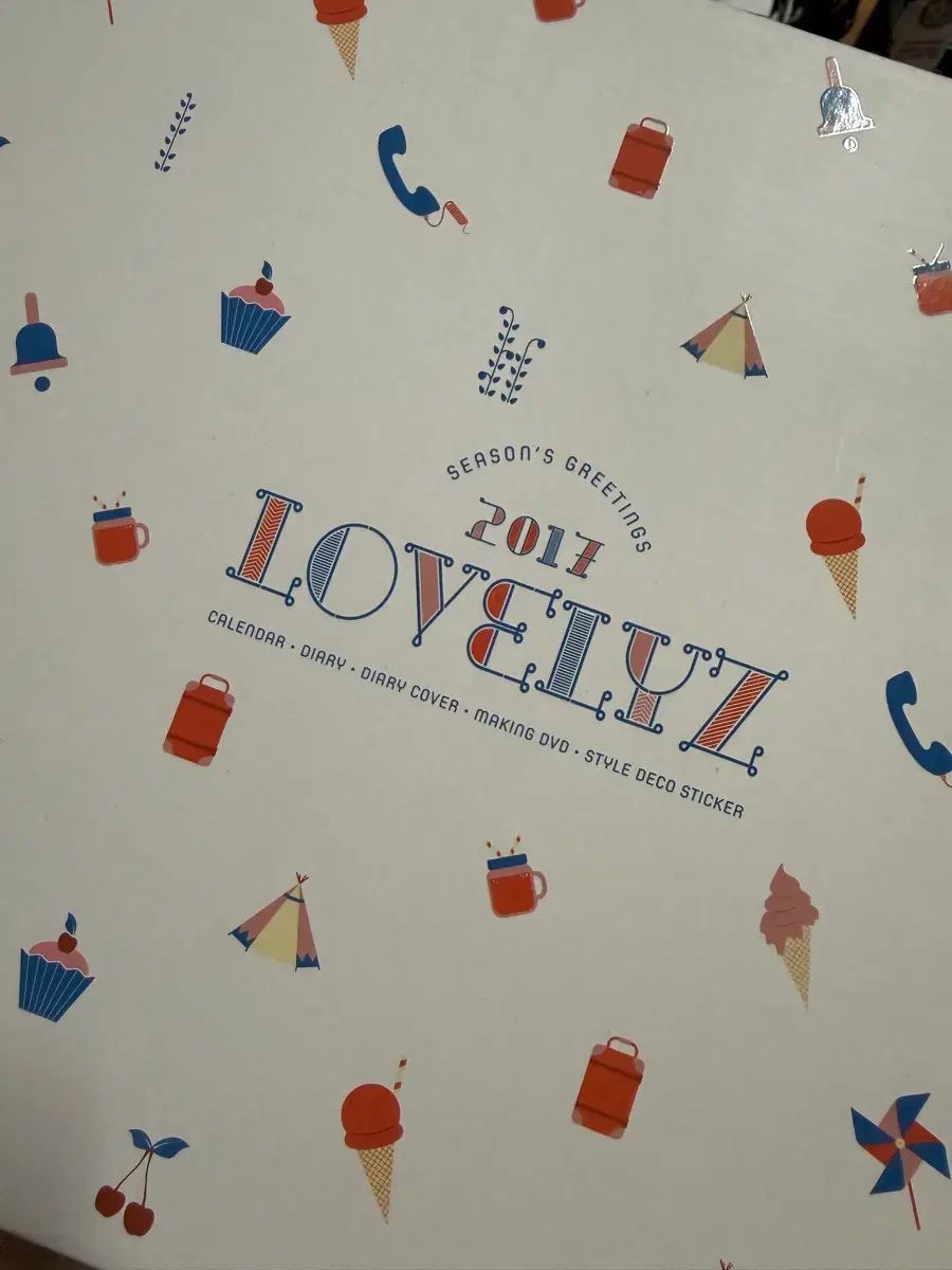 LOVELYZ（ラブリーズ） 2017 公式 シーグリ シーズングリーティング