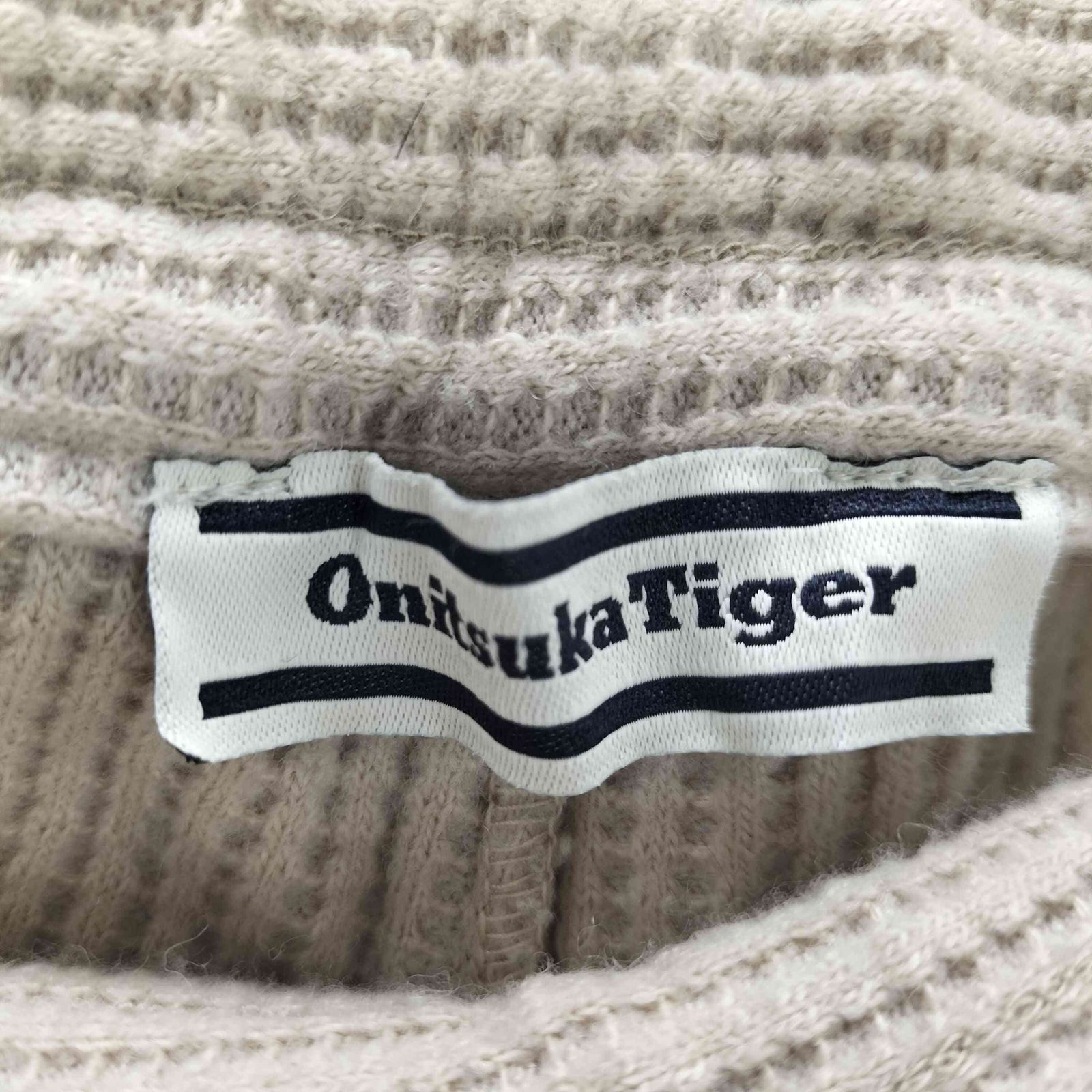オニツカタイガー ONITSUKA TIGER TRACK PANTS サイドライン ワッフル