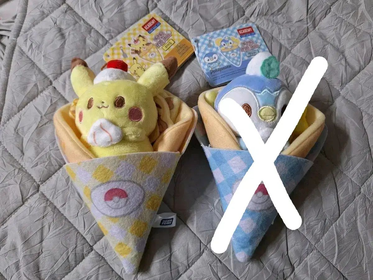 ポケットモンスター ピカチュウ/ペンギードリー クレープ ぬいぐるみ キーホルダー