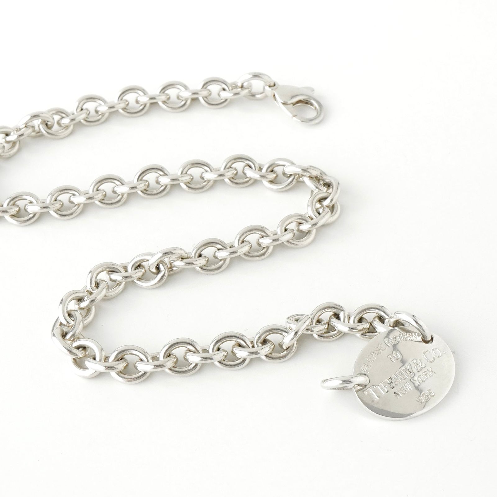 ティファニー リターン トゥ ティファニー オーバルタグ チェーン