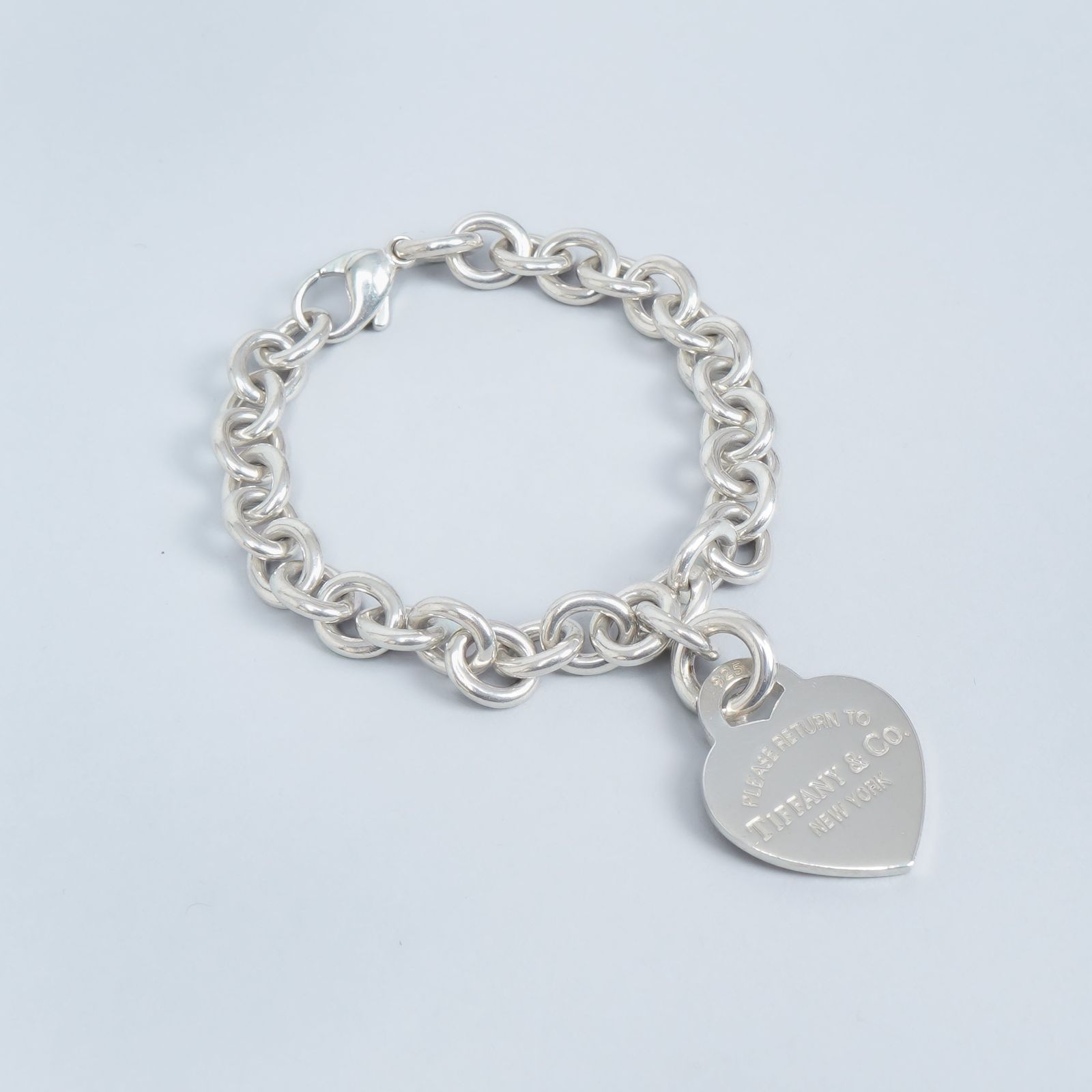 Tiffany ティファニー ハートタグ ブレスレット シルバー925 チェーン TIFFANY&Co.（ティファニー） ハートタグ チェーン ブレスレット 腕輪