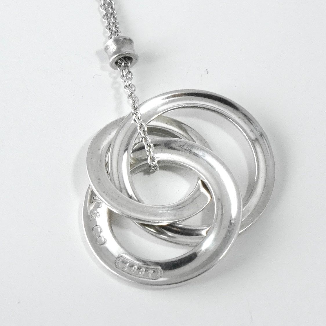 ティファニー 1837 ナロー インターロッキング ネックレス シルバー925