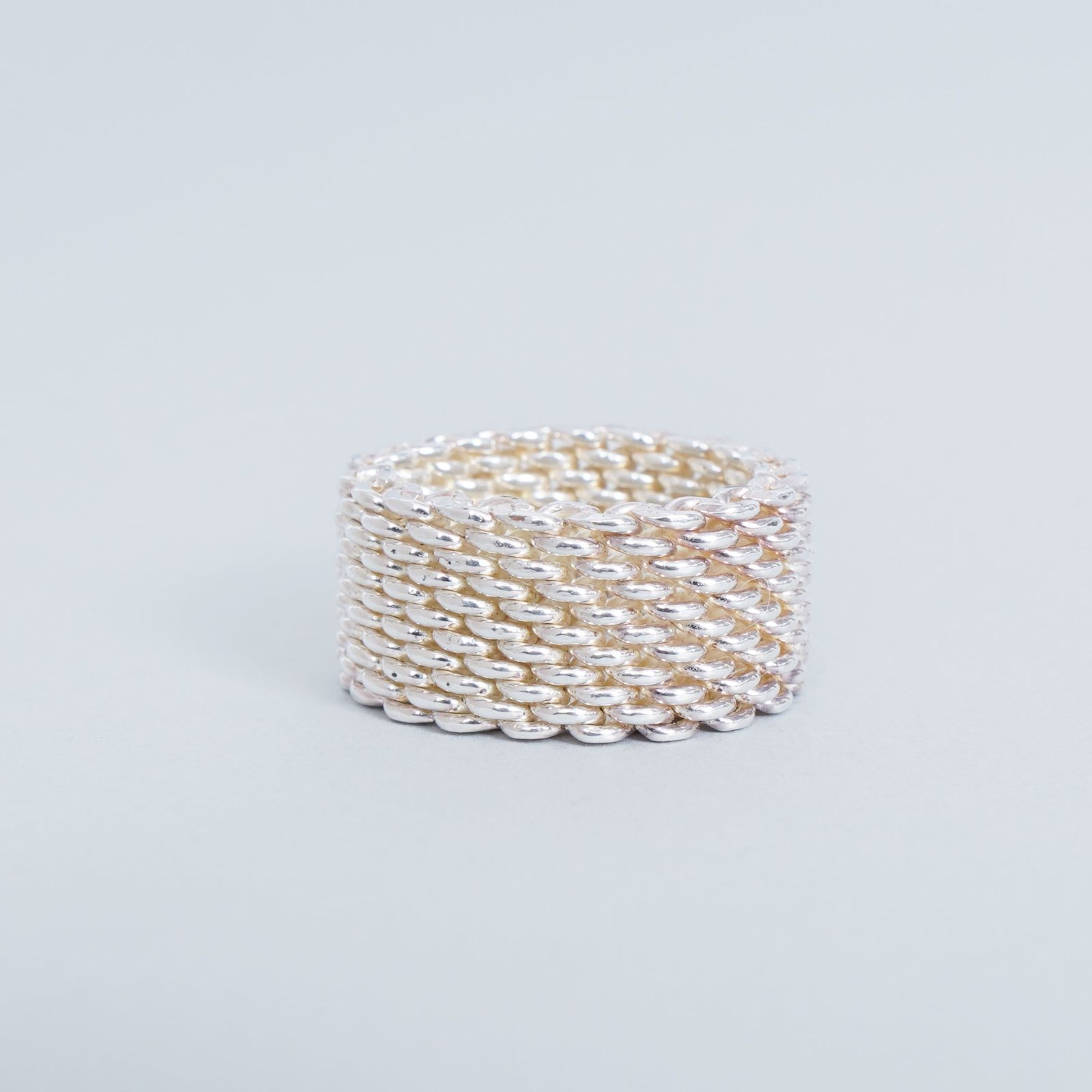 ティファニー サマセット メッシュ リング 指輪 シルバー925 - メルカリ