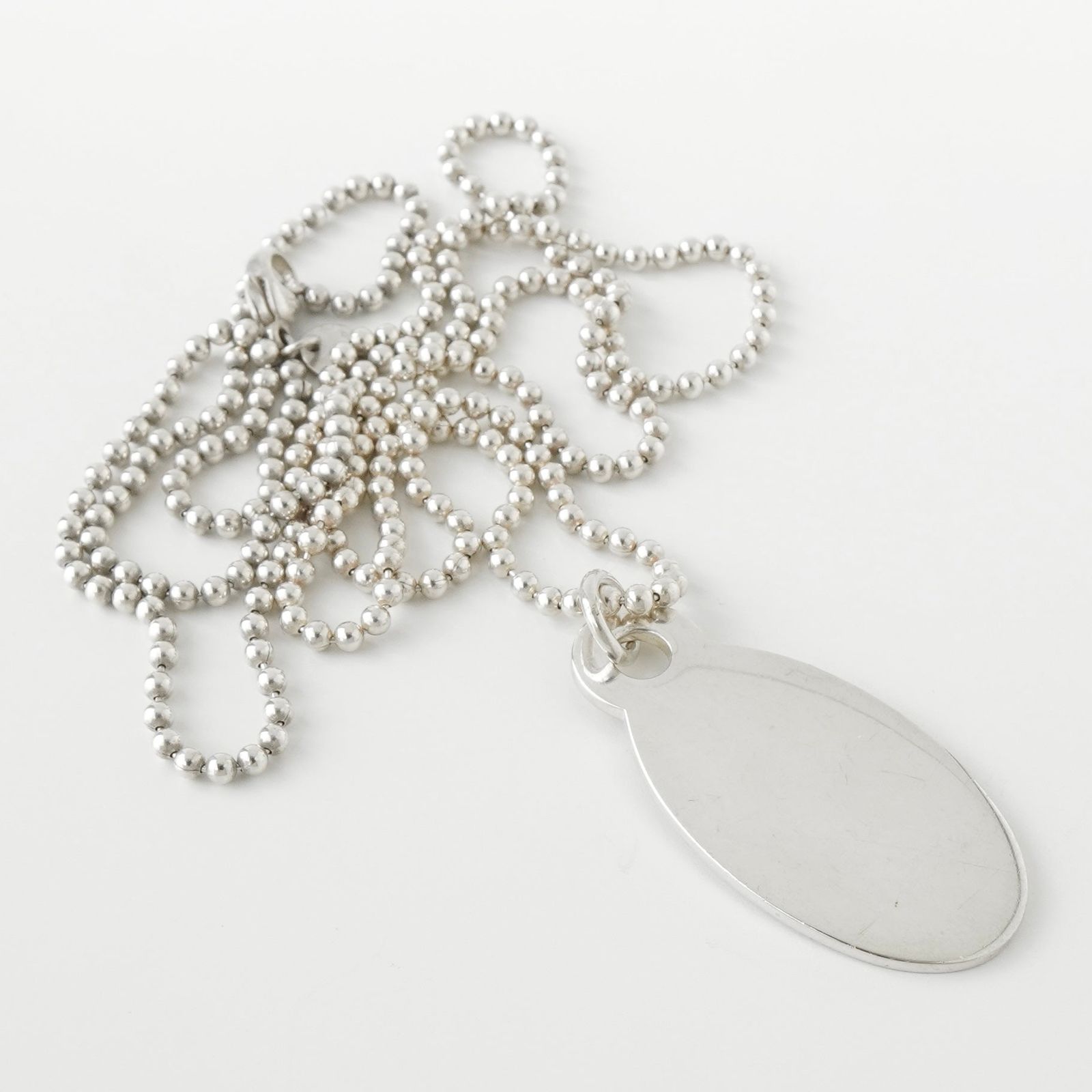 ティファニー リターントゥティファニー オーバルタグ ボールチェーン