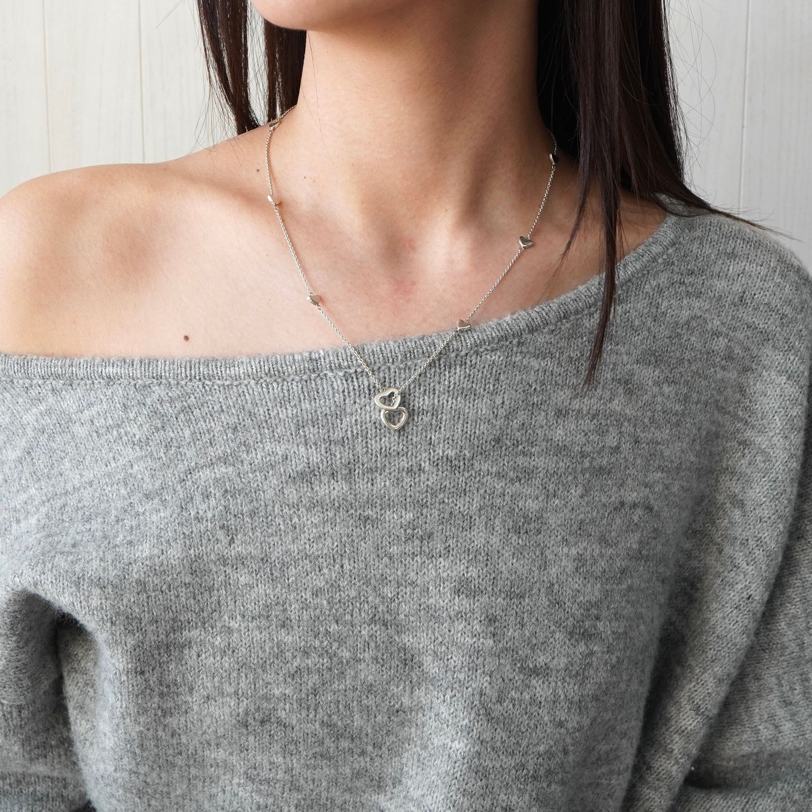 ティファニー ハートリンク ラリアット シルバー925 ネックレス - メルカリ