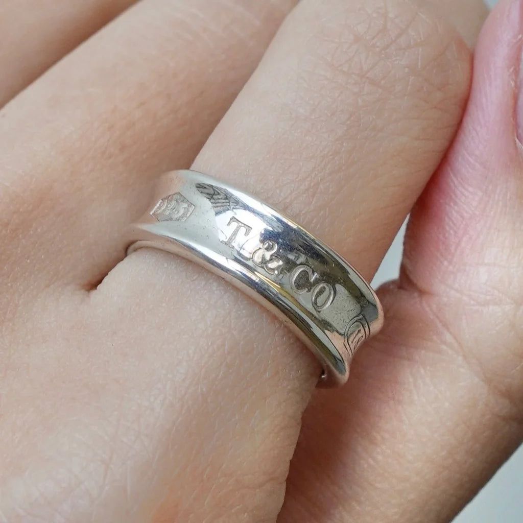 ティファニー 1837 ナロー 指輪 リング シルバー925 - メルカリ