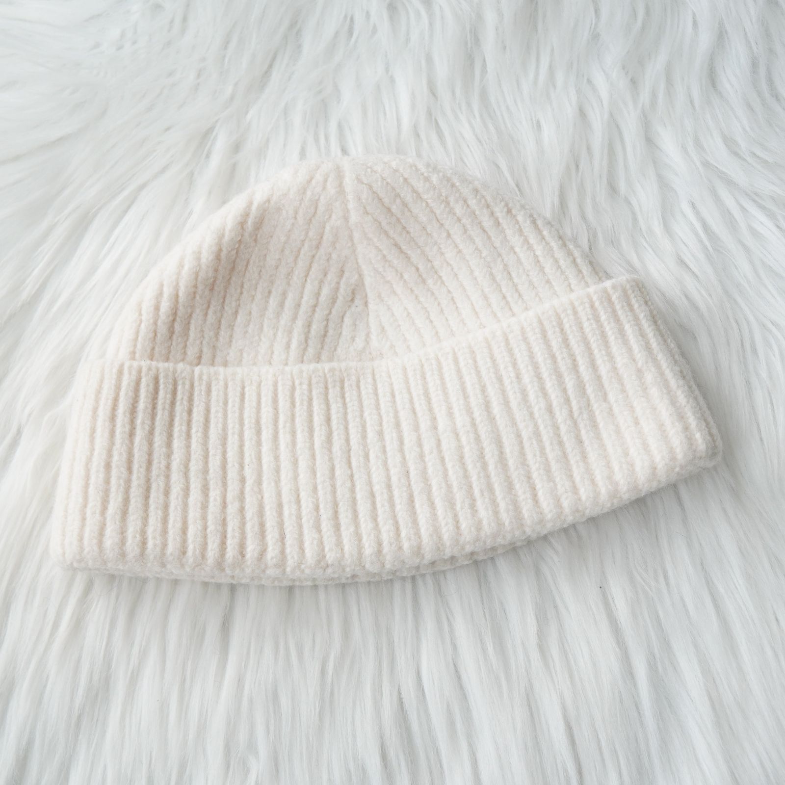 アミパリ アミ パリス ハートロゴ ウール ニット帽 ビーニー