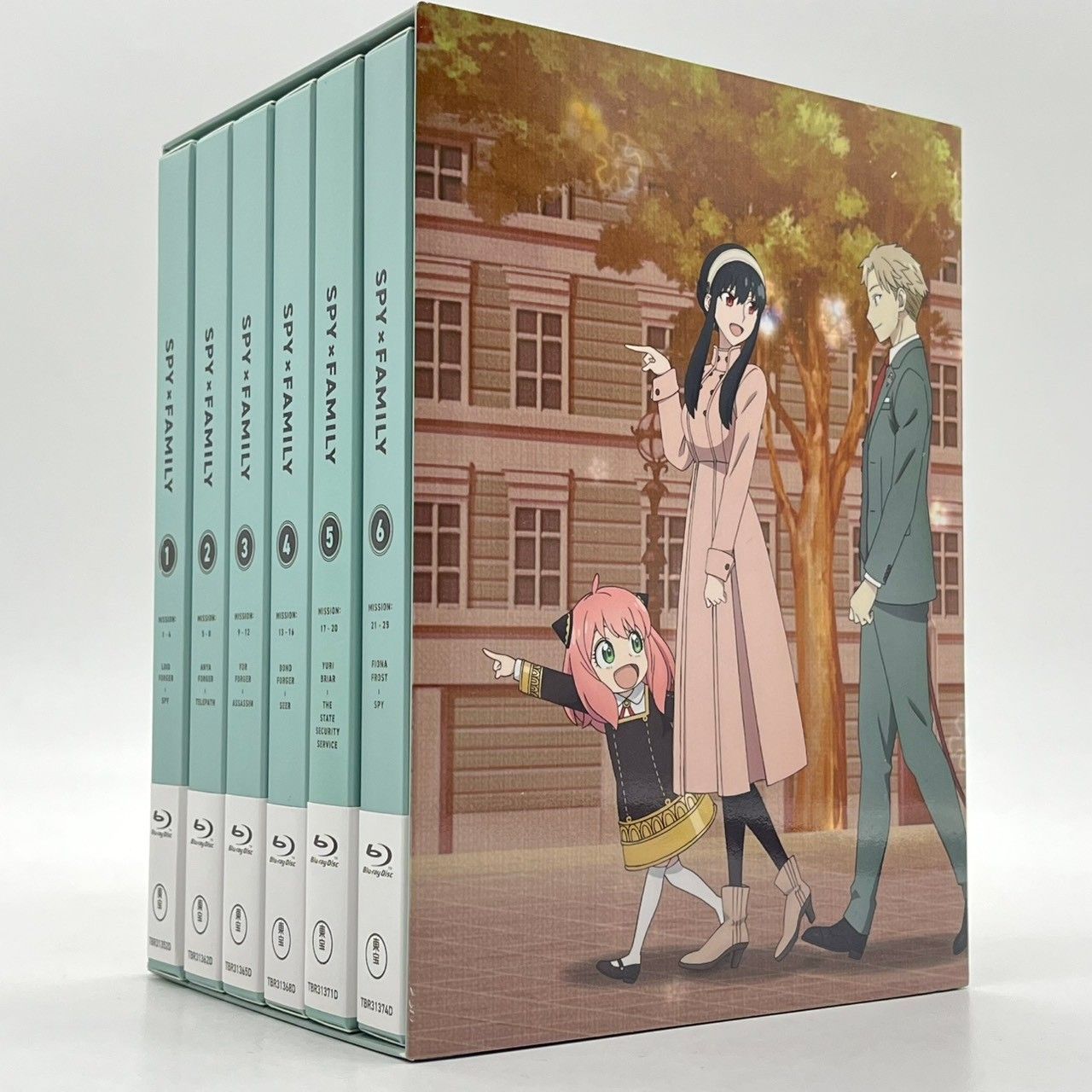 Blu-ray】SPY×FAMILY 初回生産限定版 全6巻セット(全巻収納BOX付き