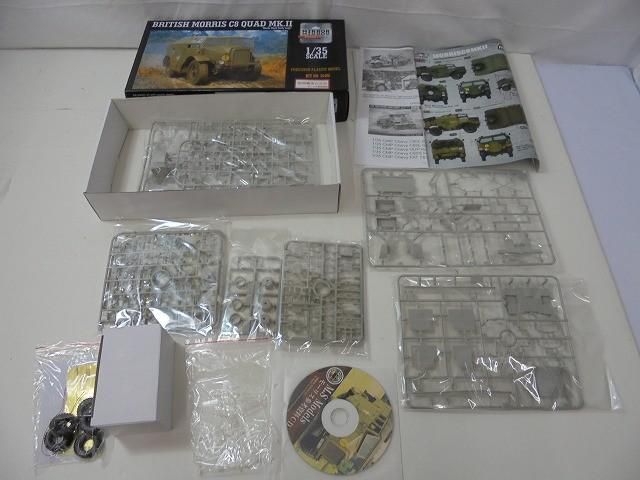 未組立 プラモデル MIRROR MODELS 35402 BRITISH MORRIS C８ QUAD MK.II Beetle Back Early Body 1 35 説明書 初回 CD付