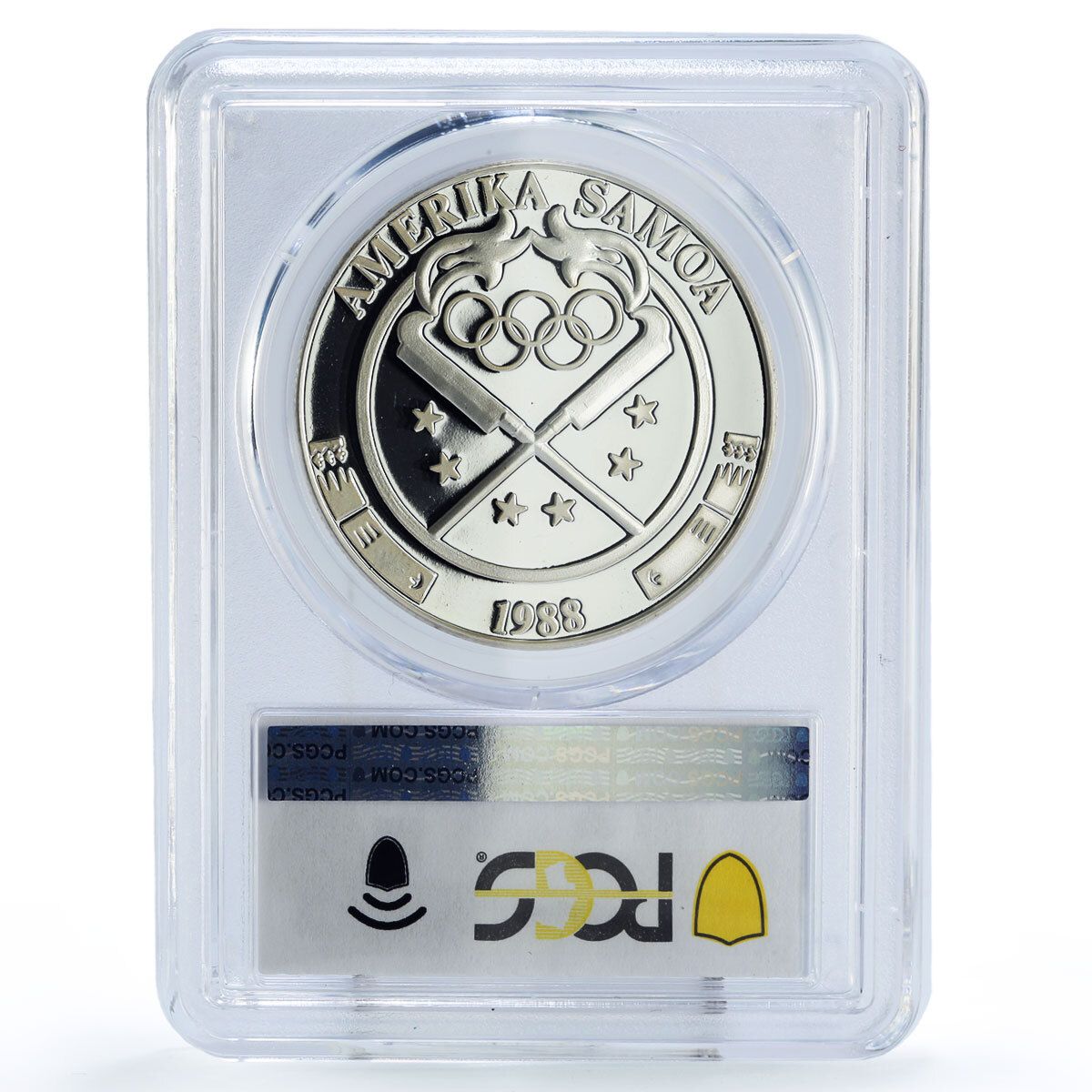 サモア 5ドル ソウルオリンピック競技場 PR63 PCGS 銀貨 1988年 - メルカリ