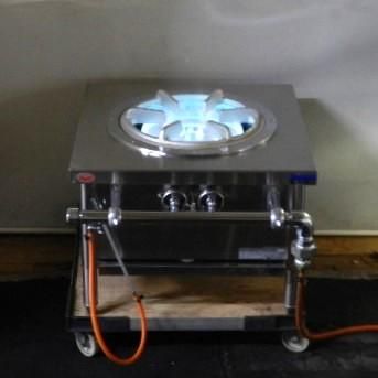 2019年製 マルゼン 1口 スープ レンジ コンロ LPガス MLSG 066 W 60 D 配管 H 45 cm ローレンジ 鍋～51 18 6 kw 29 kg 外管式