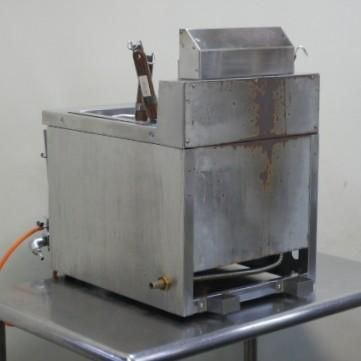 槽の底へこみ)2018年製 マルゼン MRK-045TB 卓上 LPガス ゆで麺機