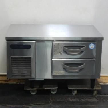 2017年製 フクシマ 冷凍 低 ドロワー コールドテーブル TBC 32 FM 3 cm 65 L 100 V 60 kg 引出し 2 3ホテルパン 2段
