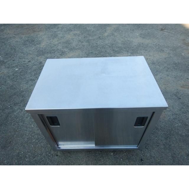 タニコー 業務用 ステンレス 扉付き 作業台 調理台 W900 D600 H800mm