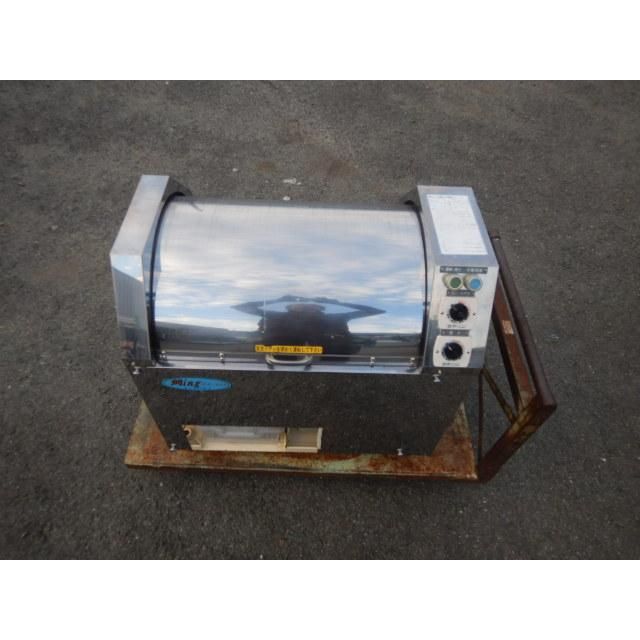 西濃営業所止 2019年製 KA 60 B 焼肉網洗浄機 100 V cm 丸網 150 kg ロストルクリーナー 網φ300以下