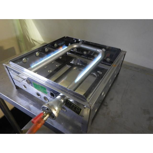 涌井工業 業務用 LPガス 直火式 おでん鍋 尺2 4ツ切 プロパン W420D440