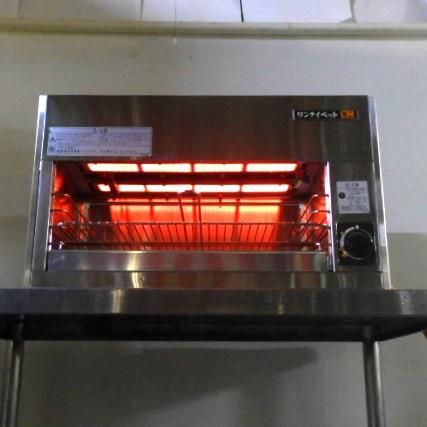 2005年製 リンナイ LPガス 上火式 赤外線 グリラー mm RGP 62 A プロパン ペット ミニ 9 5 mmゴムホース接続