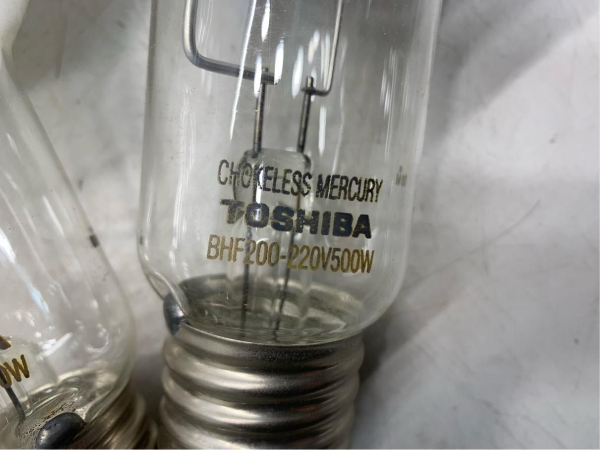 TOSHIBA 水銀ランプ BHF100-110V250W 6個 商品詳細：BHF100-110V 250W | 商品情報検索（商品データベース