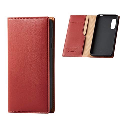 エレコム AQUOS sense 3 lite ケース RICERCA ソフトレザー イタ