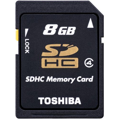 TOSHIBA SDHCカード 8 GB Class 4 SD L 008 G