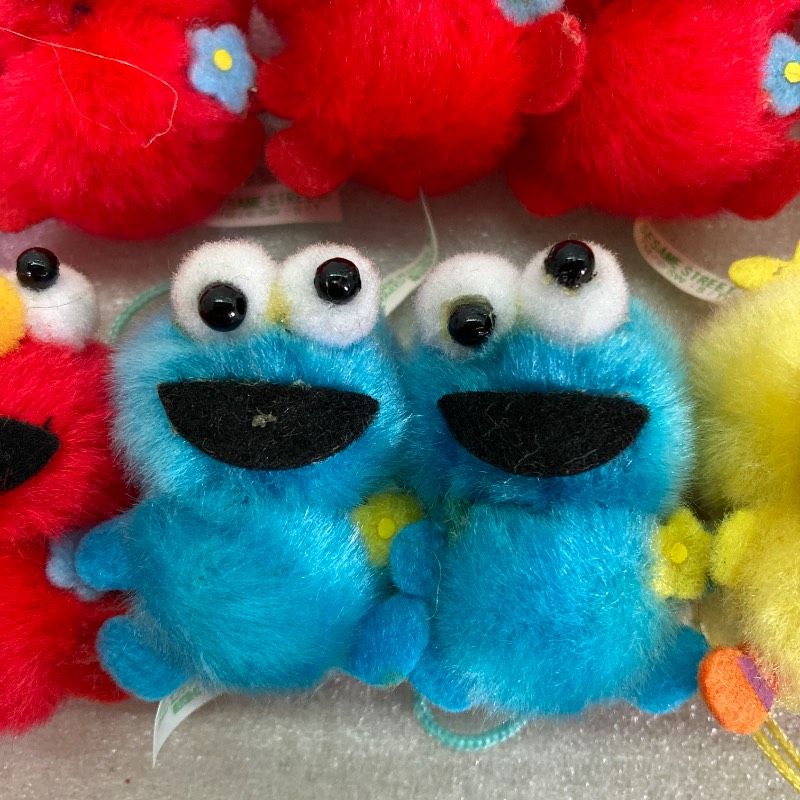 11個セット】セサミストリート エルモ クッキーモンスター ビッグ